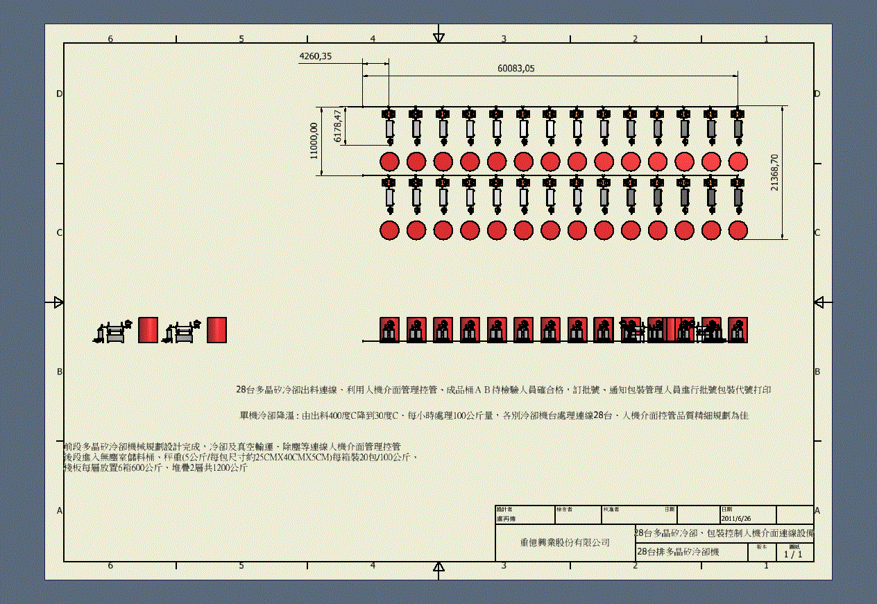 設計中多晶矽泠卻設備組合2