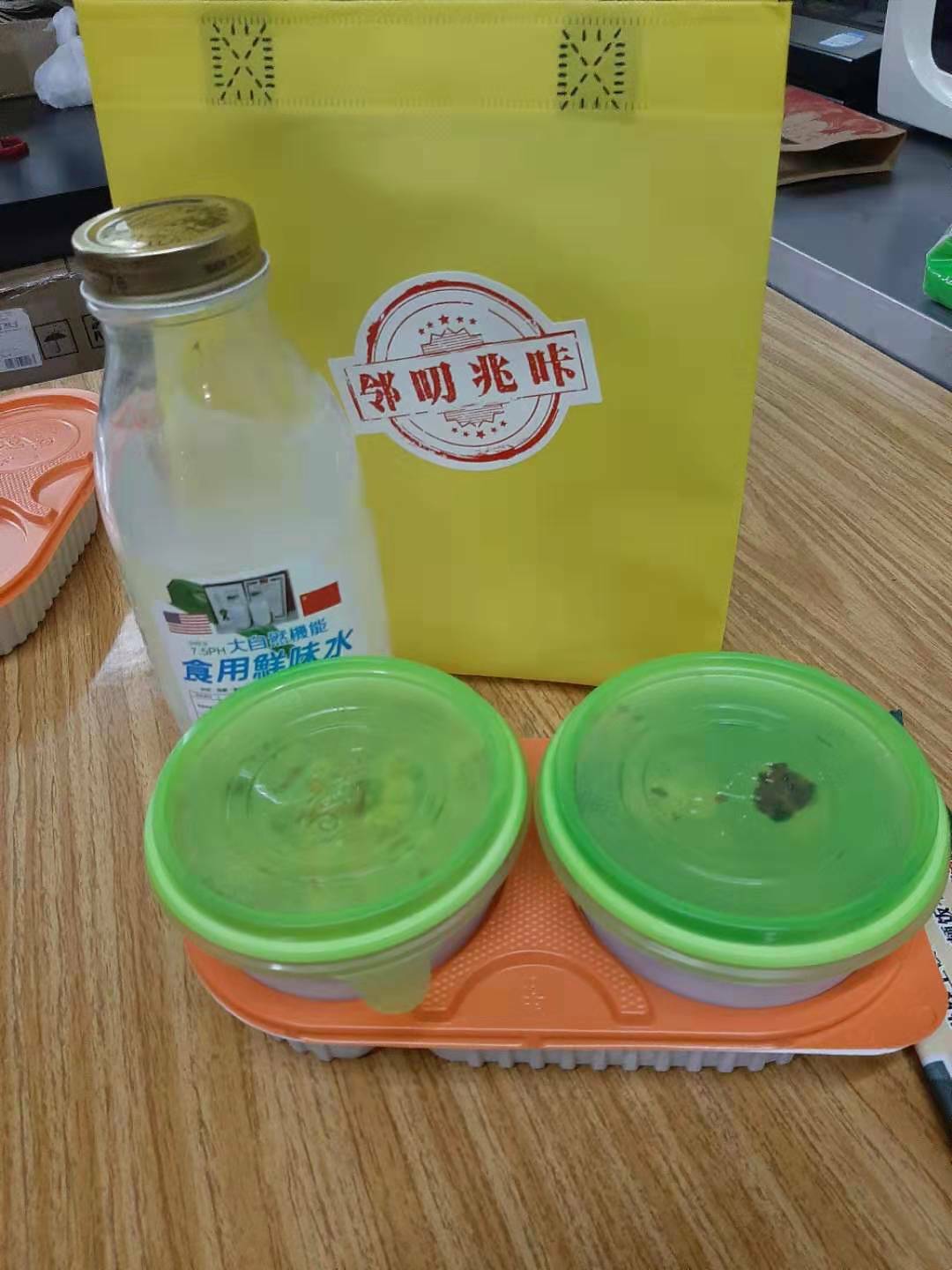 夏門簡餐店採用家庭蒸煮葡蔔鮮Ｑ飯配菜色